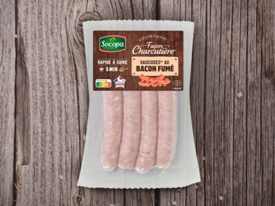 Saucisses au Bacon Fumé