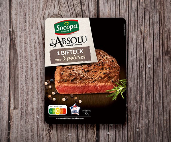 Bifteck aux 3 poivres x 1