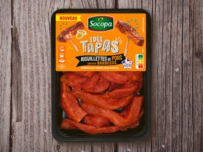 Aiguillettes de porc saveur barbecue