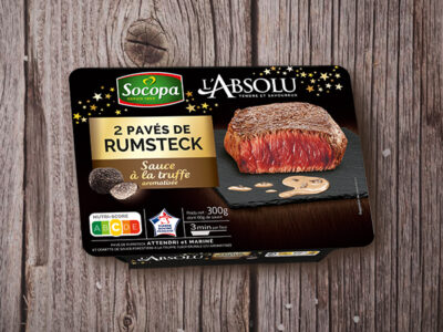 2 Pavés de Rumsteck sauce à la Truffe