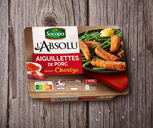 Aiguillettes de porc saveur Chorizo