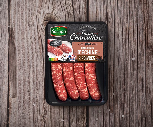 Saucisses d’Echine 3 poivres