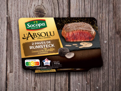 2 Pavés de Rumsteck sauce à la Truffe