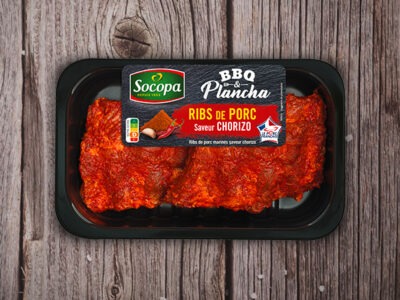 Ribs de porc saveur chorizo