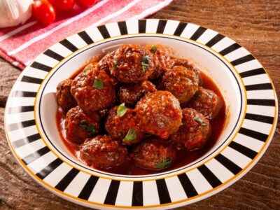 Boulettes au boeuf à la sauce tomate