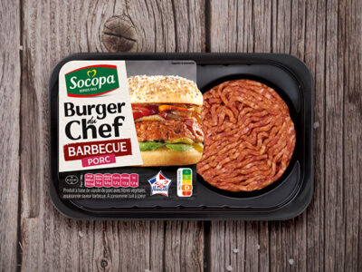 Burger du Chef Porc goût barbecue