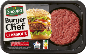 Burger du Chef au ketchup de poivron rouge