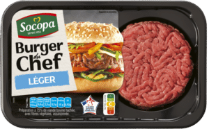 Burger du Chef aux agrumes et sauce cacahuètes