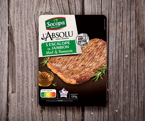Escalope de Jambon miel et romarin x 1