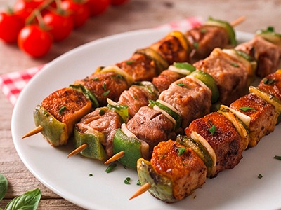 Les brochettes